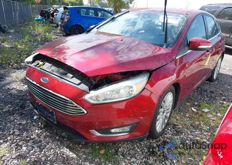 2015 Ford Focus Titanium from USA, damaged, VIN 1FADP3N27FL292462